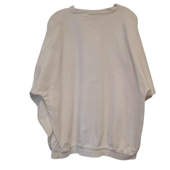 Vintage World View Key West Sweatshirt XL White 90s Sailboat Graphic Made in USA - Picture 3 of 10